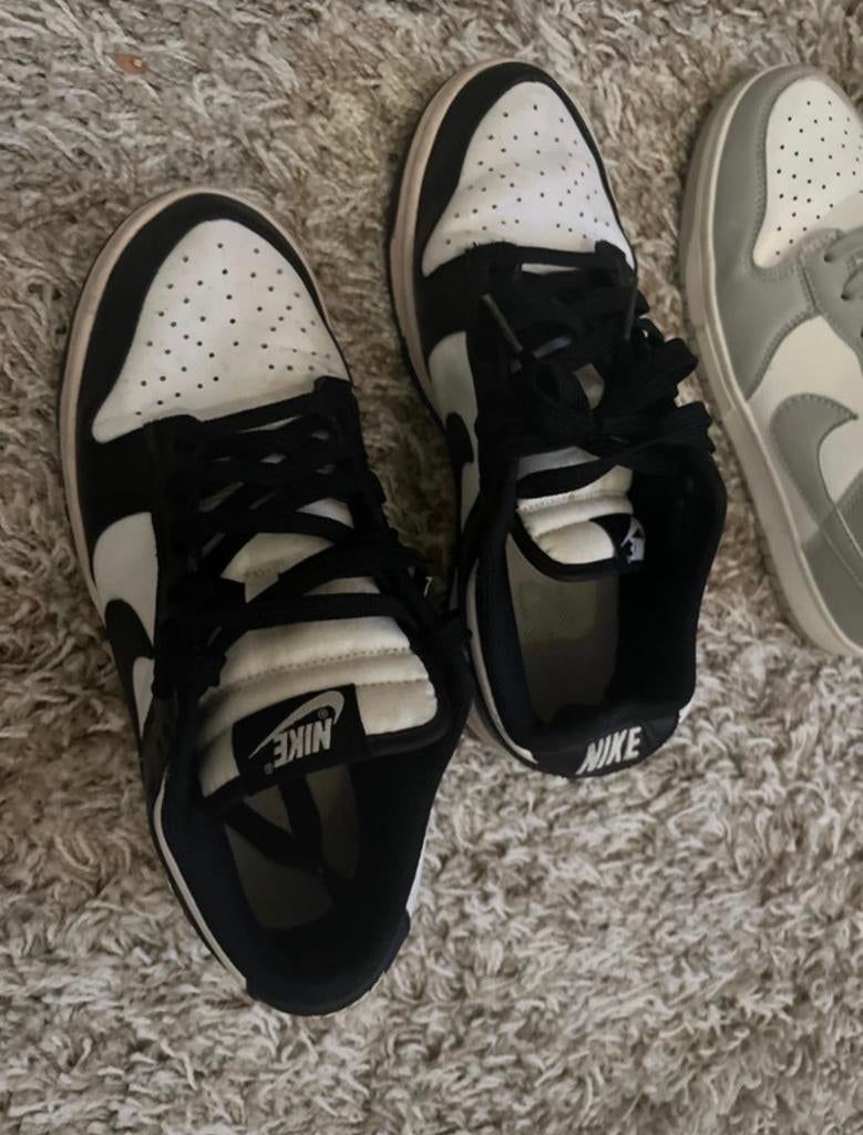 Nike Panda Dunk - Maat 39, Ophalen of Verzenden, Zo goed als nieuw, Zwart, Sneakers of Gympen