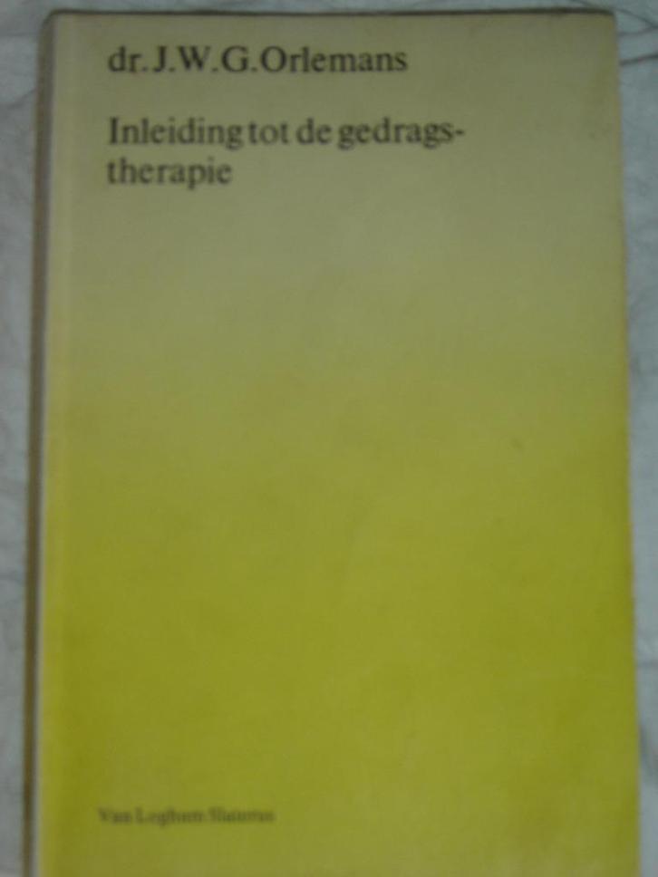 Inleiding tot de Gedragstherapie Logopedieboek, Boeken, Studieboeken en Cursussen, Zo goed als nieuw, HBO, Ophalen of Verzenden