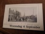 Almelosestraat Borne kalenderkaartje uit 1912, Verzamelen, Ophalen of Verzenden, Voor 1940, Gebruikt, Overige onderwerpen