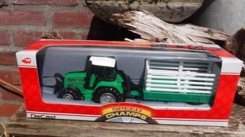 Farm 212 trekker + aanhanger K beschikbaar voor biedingen