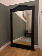 Grote spiegel | Kleur: Zwart | 126 H x 82 B, Huis en Inrichting, Ophalen, Zo goed als nieuw, Rechthoekig