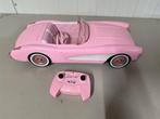Barbie The Movie Car - Pink Corvette Convertible Remote Cont, Ophalen of Verzenden, Zo goed als nieuw, Pop