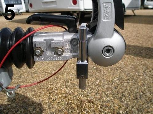 Nieuw: Milenco Compact AL-KO Koppelingslot / disselslot, Caravans en Kamperen, Caravan accessoires, Nieuw, Ophalen