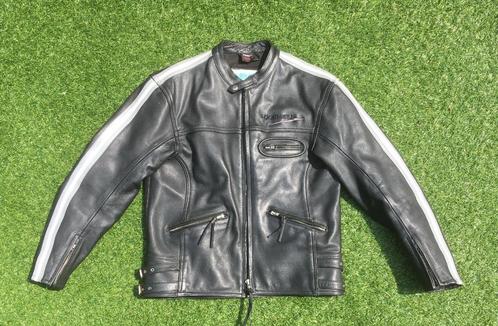 Motorjas leren sportief LOOKWELL maat 50/40 M, Motoren, Kleding | Motorkleding, Jas | leer, Dames, Heren, Tweedehands, Verzenden