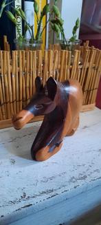 Antieke Afrikaanse Fair Traid handgesneden houten beeldjes., Antiek en Kunst, Kunst | Beelden en Houtsnijwerken, Ophalen of Verzenden