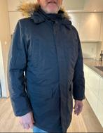 NAPAPIJRI HERENJAS HEREN JAS PARKA WINTERJAS BONTKRAAG XXL, Blauw, Overige maten, Ophalen of Verzenden, Zo goed als nieuw