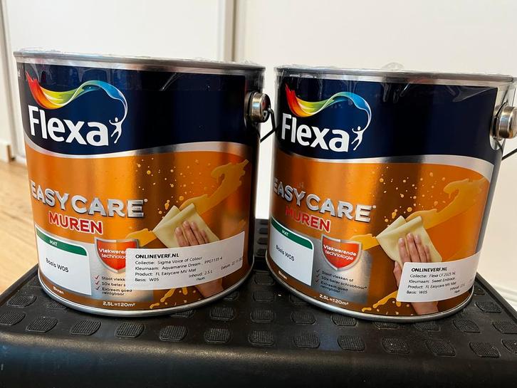 Flexa Easycare Muurverf - Kinderkamer ongeopend, Doe-het-zelf en Verbouw, Verf, Beits en Lak, Nieuw, Verf, Minder dan 5 liter