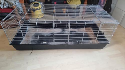 Konijnenhok 160x80x60, Dieren en Toebehoren, Knaagdieren en Konijnen | Hokken en Kooien, Gebruikt, Hok, 60 tot 90 cm, 110 cm of meer