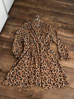 ZGAN! Mooie panter print jurk van Vero Moda maat XL!, Bruin, Vero Moda, Maat 46/48 (XL) of groter, Ophalen of Verzenden