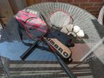 Umbro Badminton Set C 3000 - Compleet met shuttles en tas, Ophalen of Verzenden, Gebruikt, Racket(s)