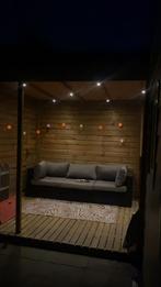 Tuinbank merk Forza inclusief kussens, Tuin en Terras, Tuinbanken, Ophalen of Verzenden, Zo goed als nieuw, Wicker