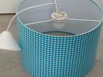 Superleuke lamp boerenbont turquoise, Ophalen of Verzenden, Zo goed als nieuw, Lamp