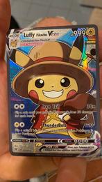 Pikachu pretend card!  LUFFY !, Hobby en Vrije tijd, Verzamelkaartspellen | Pokémon, Nieuw, Verzenden