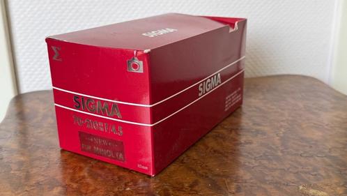 Te koop: Sigma 70–210mm f/4.5 telezoomlens (voor Minolta), Audio, Tv en Foto, Fotocamera's Analoog, Zo goed als nieuw, Spiegelreflex