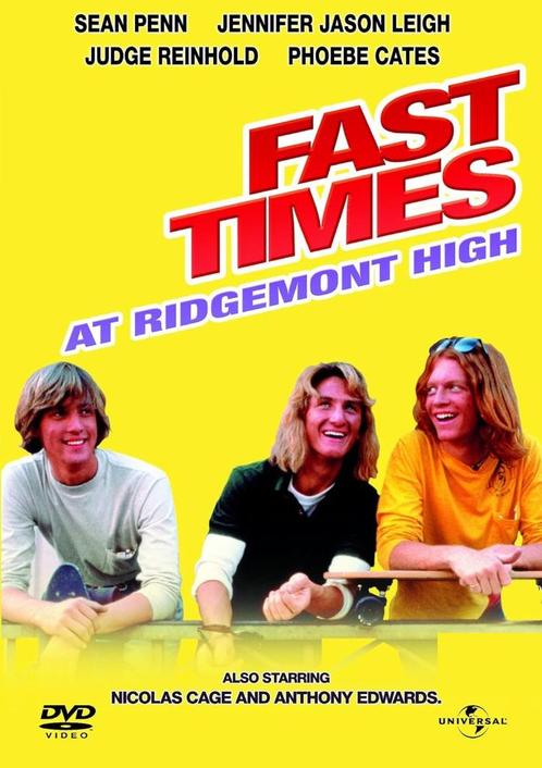 Fast times at Ridgemont high - Sean Penn e.a. 1982, Cd's en Dvd's, Dvd's | Klassiekers, Zo goed als nieuw, Komedie, 1980 tot heden
