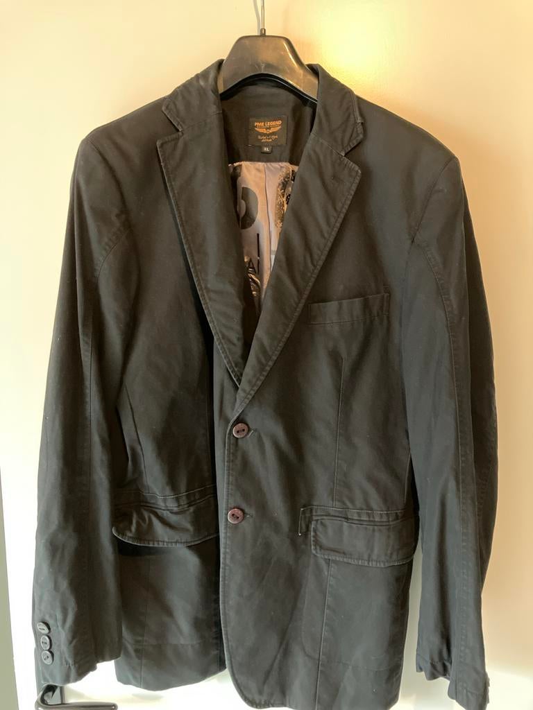 PME Legend Zwart Jasje Maat XL, Kleding | Heren, Kostuums en Colberts, Verzenden, Gedragen, Maat 56/58 (XL), Zwart