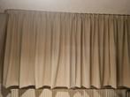 Beige Semi-Verduisterende Gordijnen 150 x 150 2 delen 300cm, Crème, 200 cm of meer, Ophalen of Verzenden, Zo goed als nieuw