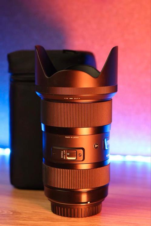Sigma 18-35mm f/1.8 Canon EF - Zo Goed Als Nieuw, Audio, Tv en Foto, Fotografie | Lenzen en Objectieven, Zo goed als nieuw, Standaardlens