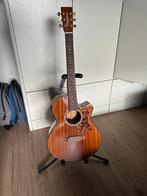 Tanglewood TW47E semi-akoustische gitaar met koffer, Ophalen, Zo goed als nieuw, Western- of Steelstringgitaar, Met koffer