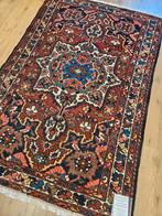 Vintage handgeknoopt perzisch tapijt bakhtiar 197x130, Info@SlatsAntiek.nl, 100 tot 150 cm, Perzisch, Ophalen of Verzenden