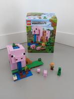 Lego Minecraft 21170. Het varkenshuis, Kinderen en Baby's, Speelgoed | Duplo en Lego, Zo goed als nieuw, Ophalen