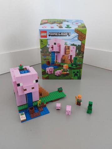 Lego Minecraft 21170. Het varkenshuis