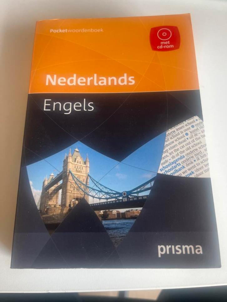 A.F.M. de Knegt - Prisma pocketwoordenboek Nederlands-Engels, Boeken, Woordenboeken, Zo goed als nieuw, Prisma of Spectrum, Ophalen of Verzenden