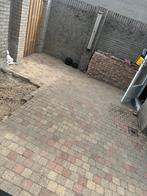 Cobblestones +/- 35 m2, Tuin en Terras, Tegels en Klinkers, Ophalen, Klinkers, Zo goed als nieuw, 10 m² of meer