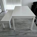 Eettafel en bank ikea ekedalen, Ophalen, 50 tot 100 cm, Zo goed als nieuw, Vijf personen of meer