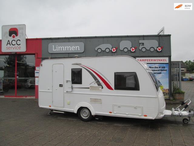 Buerstner AVERSO 430 TS, Caravans en Kamperen, Caravans, Bedrijf, 1000 - 1250 kg, Treinzit, Bürstner, Disselslot, Douche, Fietsenrek