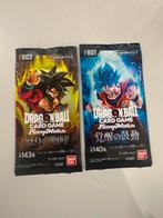 Dragon Ball Super Card Game – booster packs (FB01 & FB03), Ophalen of Verzenden, Zo goed als nieuw, Booster