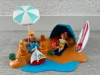 Playmobil set: 9425 Familie aan het strand., Complete set, Ophalen of Verzenden, Zo goed als nieuw