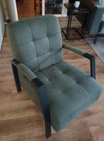 Nette nog geen jaar oude fauteuil groen, Huis en Inrichting, Fauteuils, Ophalen, 75 tot 100 cm, Zo goed als nieuw, Metaal