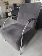 Fauteul karwei ,rib antraciet, Ophalen, Zo goed als nieuw