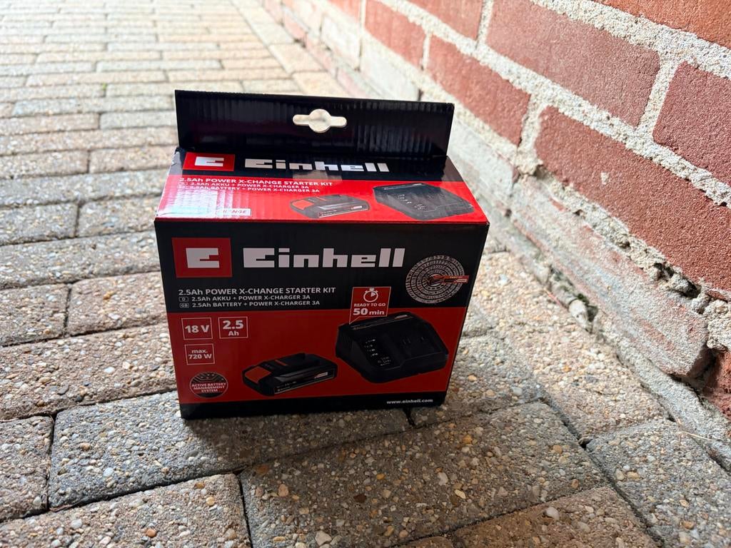 Einhell 2.5Ah Accu - Nieuw in doos!, Ophalen of Verzenden, Nieuw