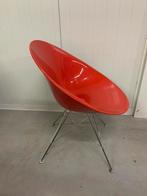 1 rode ERO (S) by Kartell with S + ARCK design stoel, Huis en Inrichting, Fauteuils, Ophalen, Zo goed als nieuw