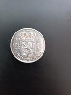 Munt Zilver Nederland 2 1/2 Gulden 1961, Verzenden, Overige landen, Losse munt, Zilver