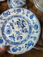 3x Dresde Sociètè Cèramique Maestricht bordjes, Antiek en Kunst, Antiek | Servies los, Ophalen of Verzenden