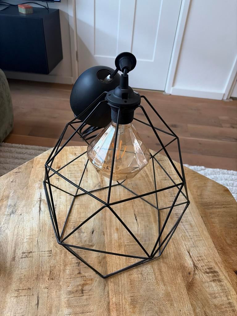 IKEA Brunsta Lampenkap met Snoer (HAVSDJUP), Ophalen, Zo goed als nieuw, Minder dan 100 cm, Metaal