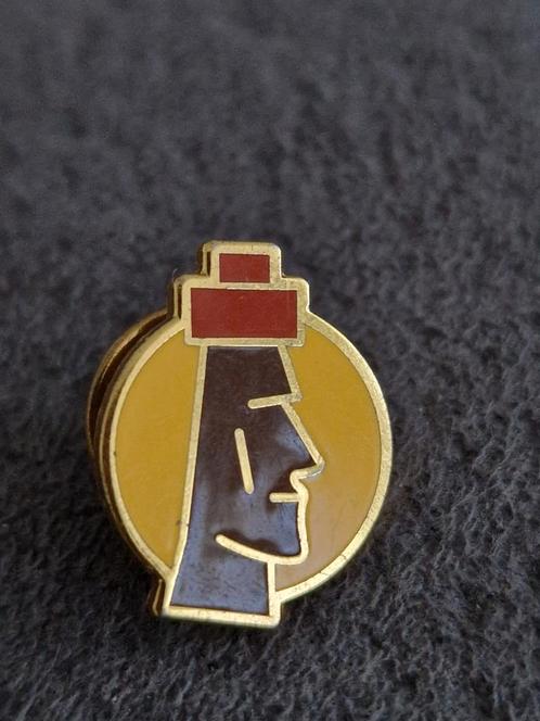 Pin of Speldje Moai beeld, Paaseiland, Verzamelen, Speldjes, Pins en Buttons, Nieuw, Speldje of Pin, Stad of Land, Ophalen of Verzenden