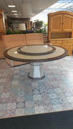 Chinese Marmeren Draaitafel - 160cm, Huis en Inrichting, Tafels | Eettafels, Overige materialen, Gebruikt, 150 tot 200 cm, Rond