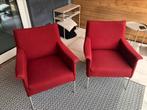 Twee Design on Stock Limec stoelen, Huis en Inrichting, Fauteuils, Ophalen, 75 tot 100 cm, Zo goed als nieuw, Stof