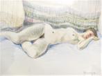 Pastel, Egan Hag, leerling Edvard Munch (1948), Antiek en Kunst, Kunst | Schilderijen | Klassiek, Ophalen