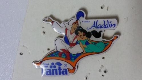 Alladin Jasmine vliegend tapijt Fanta reclame Disney pin, Verzamelen, Speldjes, Pins en Buttons, Gebruikt, Verzenden