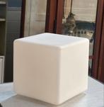 Oude plafond lamp kubus, Huis en Inrichting, Ophalen, Gebruikt, Glas
