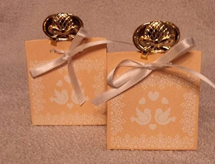 huwelijks bedankjes, 60 stuks, Kleding | Dames, Trouwkleding en Trouwaccessoires, Nieuw, Accessoires, Overige kleuren, Ophalen of Verzenden