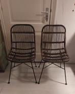 2  x Justin eetkamerstoelen van Leen Bakker., Huis en Inrichting, Ophalen, Zo goed als nieuw, Twee