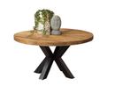 Rond mango 80 cm diameter 179 euro salontafel, Huis en Inrichting, Stoelen, Nieuw, Vijf, Zes of meer stoelen, Metaal, Modern