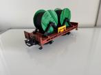 Lgb 4002 kabeltrommel wagen, kabel-union, spoor G, Gebruikt, Gelijkstroom of Wisselstroom, Wagon, Ophalen of Verzenden