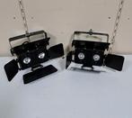 2 x Theater-winkel  verlichting, Metaal of Aluminium, Ophalen of Verzenden, Zo goed als nieuw, Led